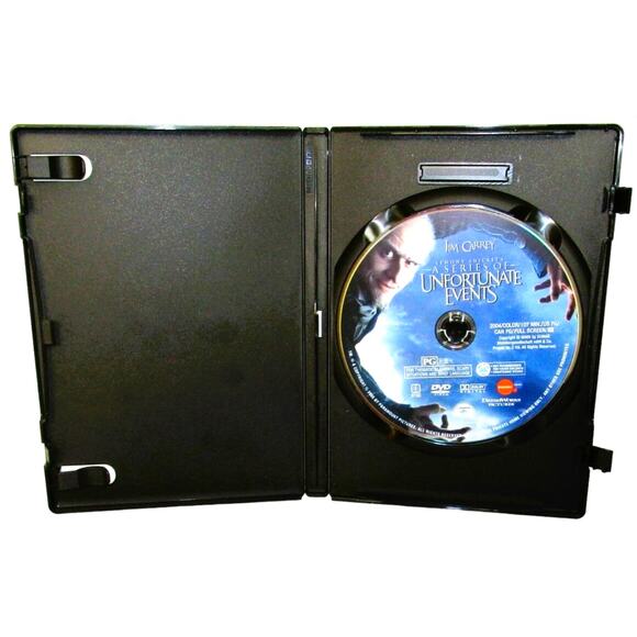 Lemony Snickets A Series of Unfortunate Events DVD, 2005, Jim Carrey Fantasy - Picture 2 of 3